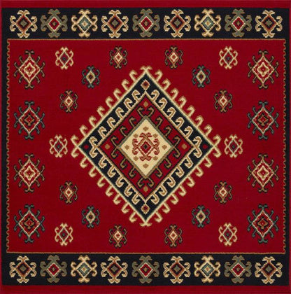 Santa Fe Southwestern Geometric Tribal Indoor Area Rug