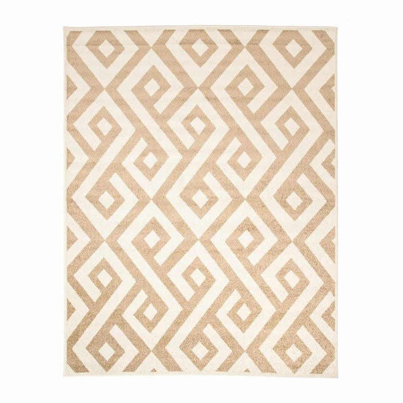 Saxton Geometric Contemporary Area Rug