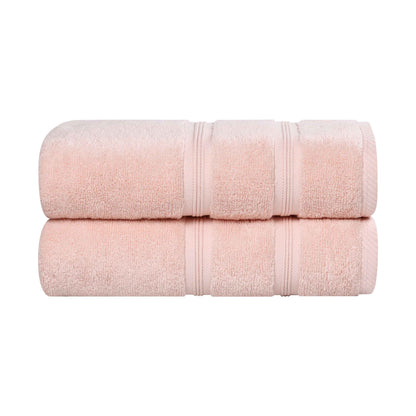 Smart Dry Zero Twist Cotton Medium Weight Bath Sheets, Set of 2