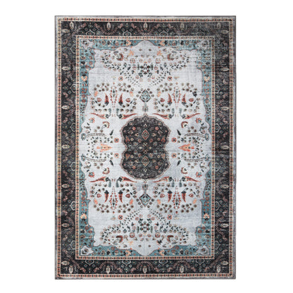 Sparrow Classic Medallion Machine Washable Indoor Area Rug or Runner