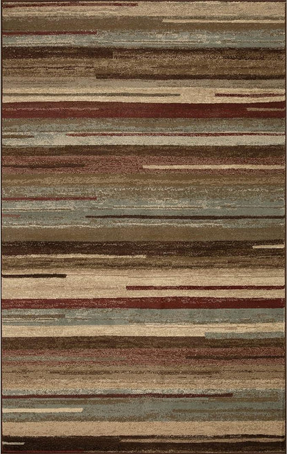 Stripes Abstract Lines Indoor Area Rug or Runner Rug