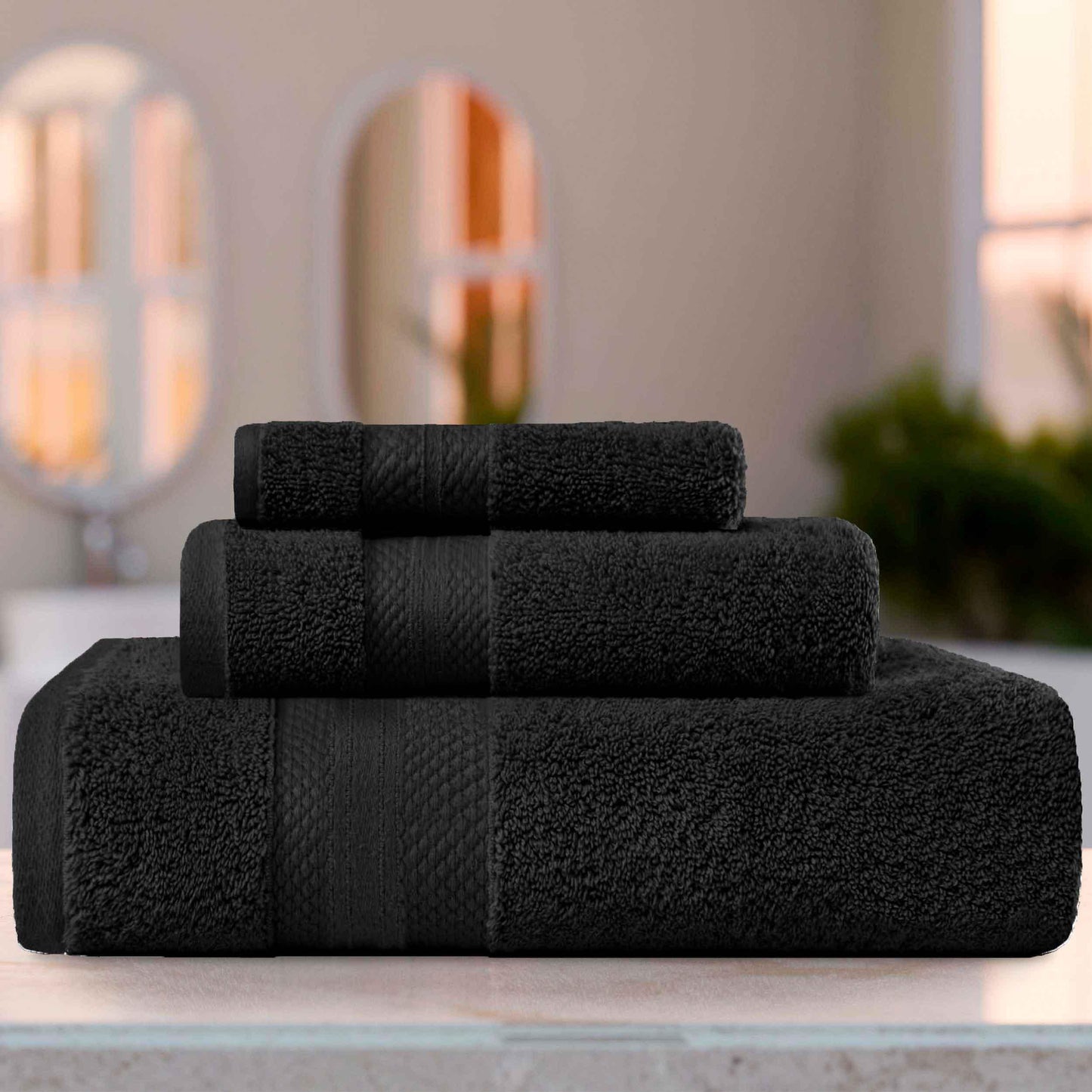 Aria Premium Turkish Cotton Assorted Towel Set Collection