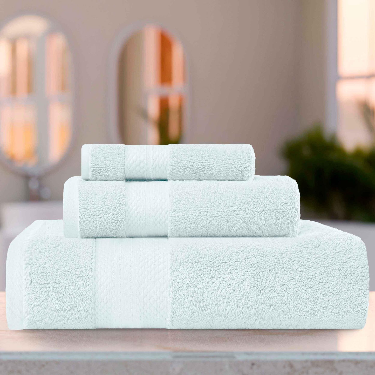 Aria Premium Turkish Cotton Assorted Towel Set Collection