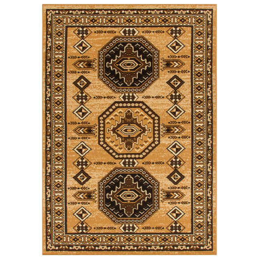 Takeo Southwestern Aztec Geometric Indoor Area Rug