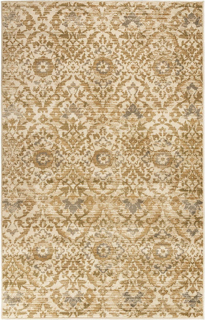 Tamara Modern Farmhouse Floral Damask Indoor Area Rug
