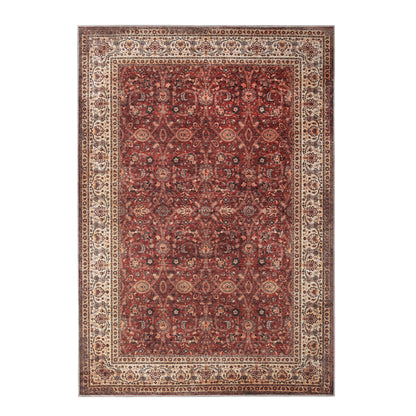 Toucan Geometric Medallion Non-Slip Washable Indoor Area Rug or Runner