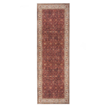 Toucan Geometric Medallion Non-Slip Washable Indoor Area Rug or Runner