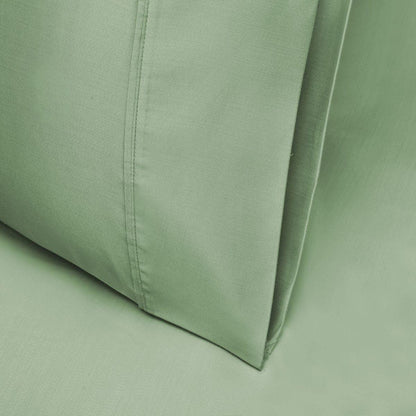 Superior 1000 Thread Count Lyocell Blend Solid Pillowcase Set - Sage