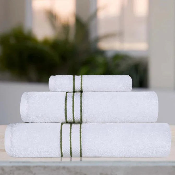 Ultra-Plush Turkish Cotton Hotel Collection Solid Towel Set Collection