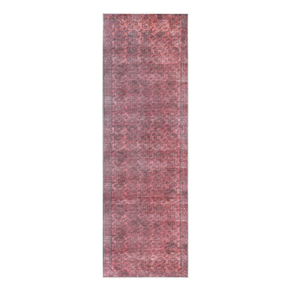 Vintage Oriental Geometric Power-Loomed Indoor Area Rug